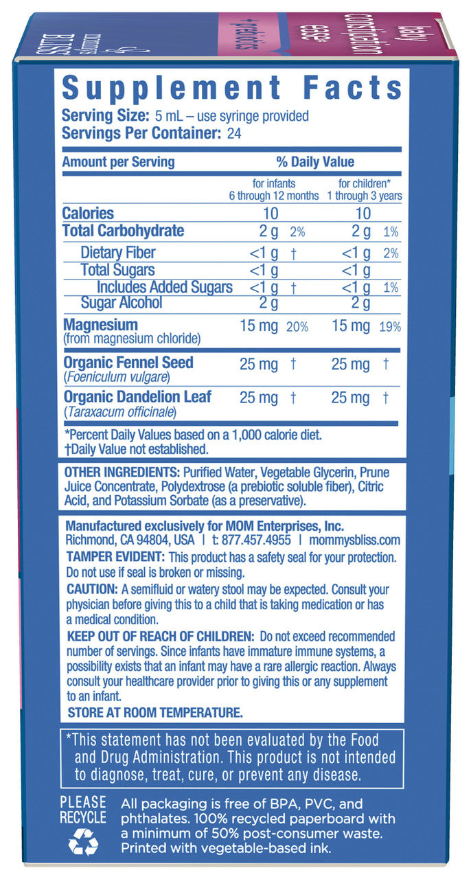 BLISS BABY CONSTIP EASE ( 1 X 4 OZ )