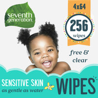 Seventh Generation F&C Baby Wipe Refil (3x256 CT)