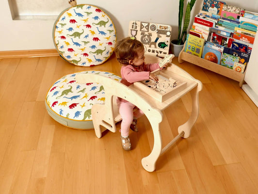 Rocking Chair and Table Set