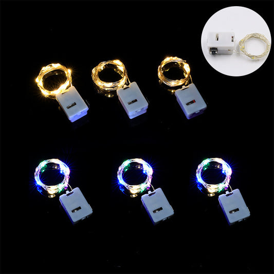 Led copper string lights bouquet decorative atmosphere lights small string lights spread light line wholesale h