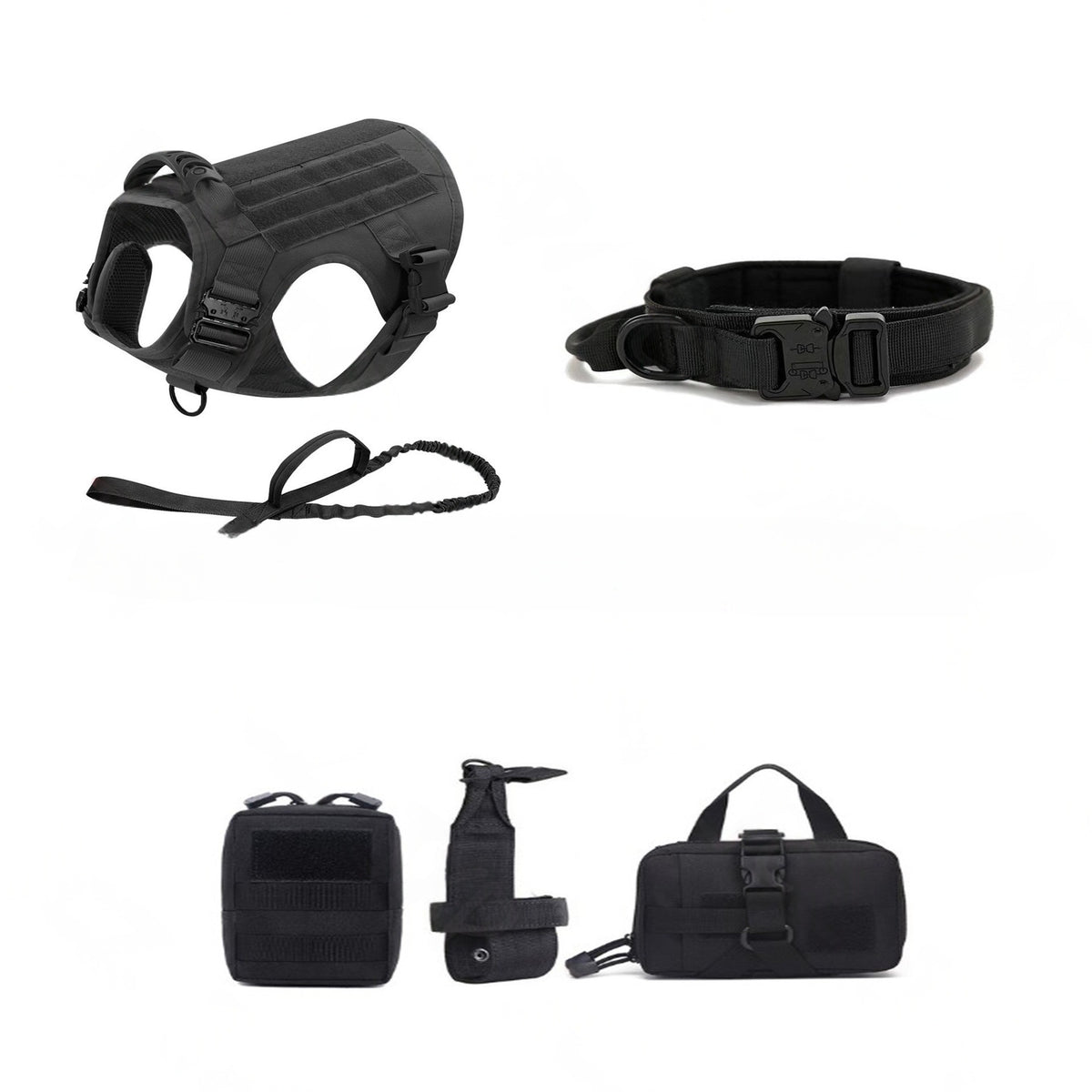 6-in-1 Tactical Dog Walking & Adventure Kit