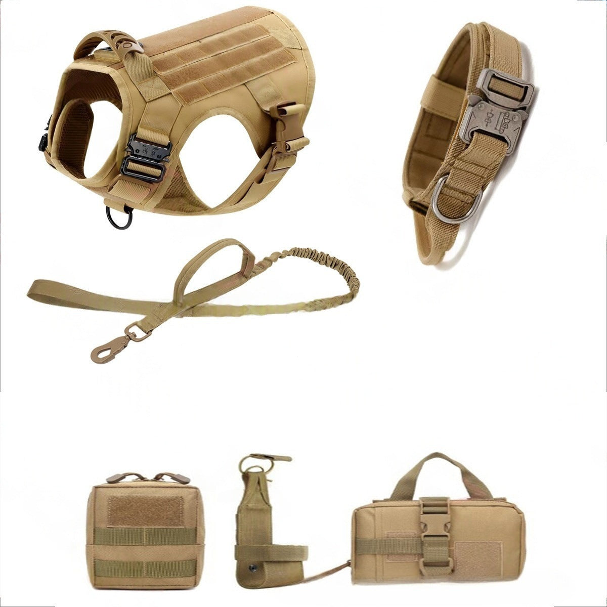 6-in-1 Tactical Dog Walking & Adventure Kit