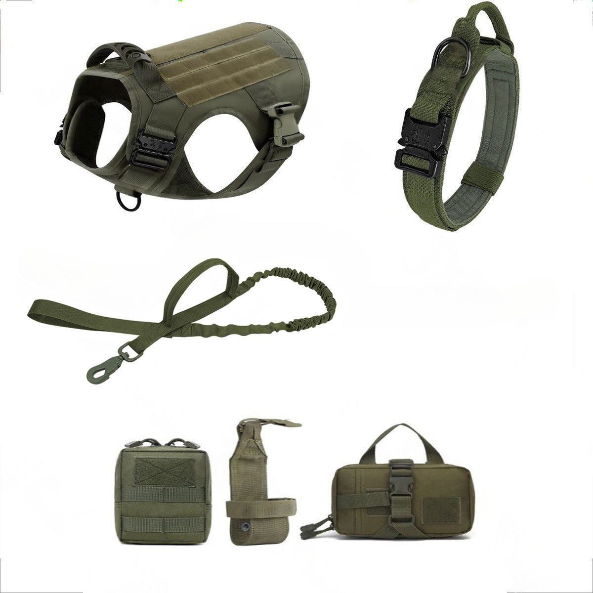 6-in-1 Tactical Dog Walking & Adventure Kit