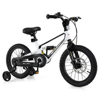 16 Inch Kids Bike Magnesium Alloy Bicycle Adjustable for Aged 4 to 7-16 inches
