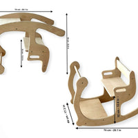 Rocking Chair and Table Set